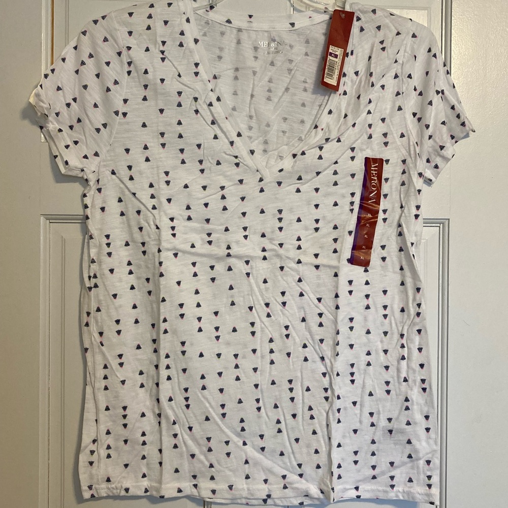 NWT Merona Badminton Birdie T-Shirt Size XL